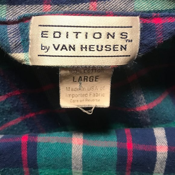 Men's Editions by Van Heusen L flannel pajamas - Picture 6 of 6